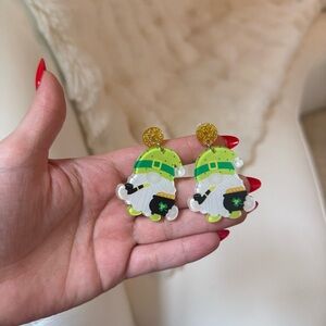 Cute Leprechaun Earrings